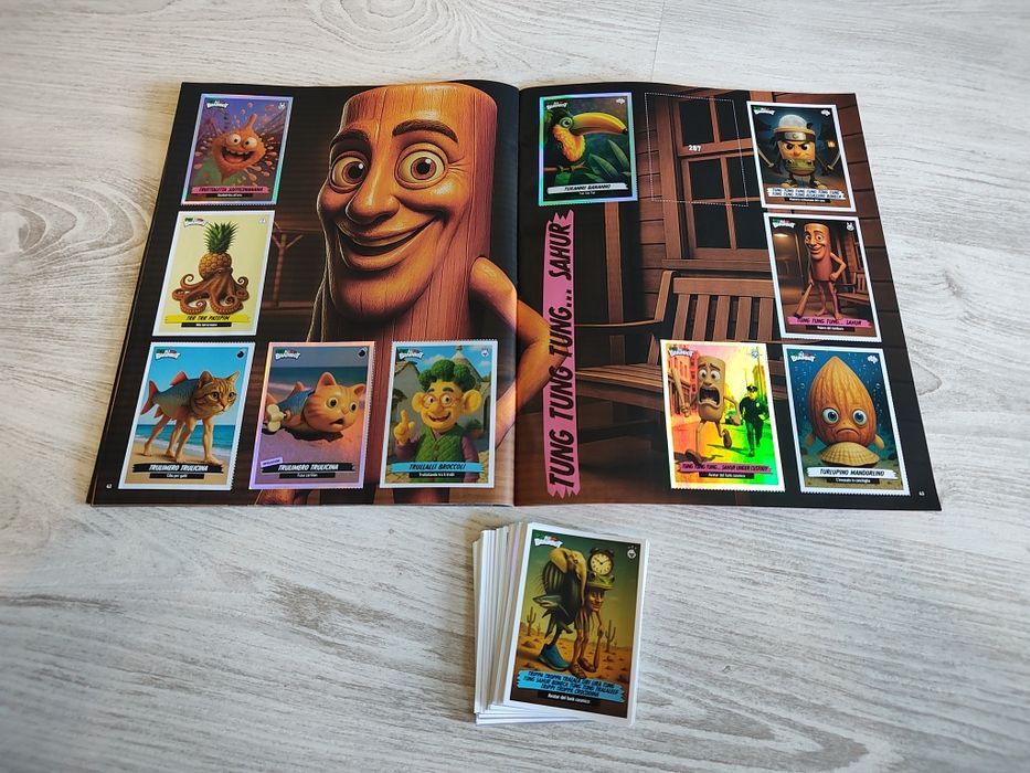 Cartonase/abtibilduri Italian Brainrot Panini Arad • OLX.ro