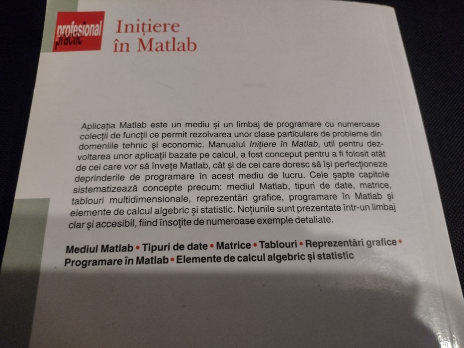 Inițiere în Matlab/ Silvia Curteanu