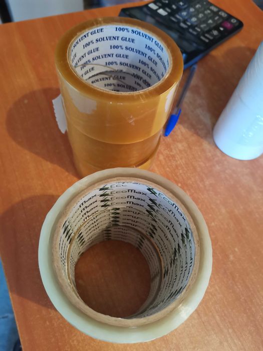 Принтерна копирна хартия А4, хартиени касови ролки, тиксо, папки,