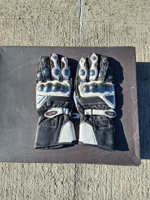 Кожен екип за мотор, ботуши + ръкавици