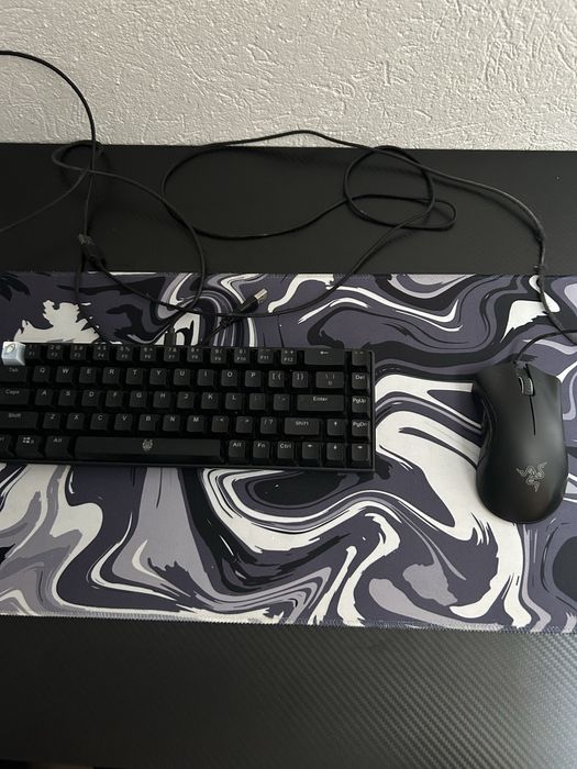 Keyboard, Mouse, Mousepad
