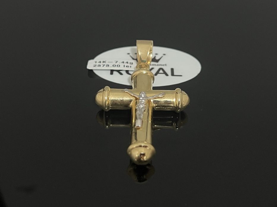 Bijuteria Royal CB : Pandant aur 14k 7,44gr 7cm