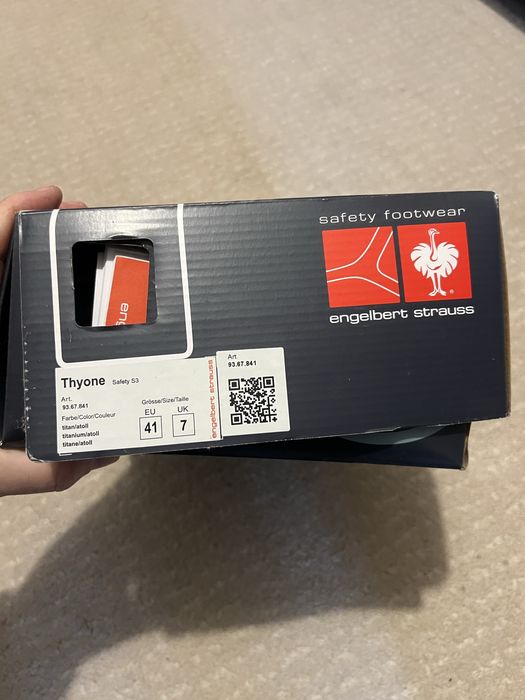 Vând pantofi de protecție Engelbert Strauss