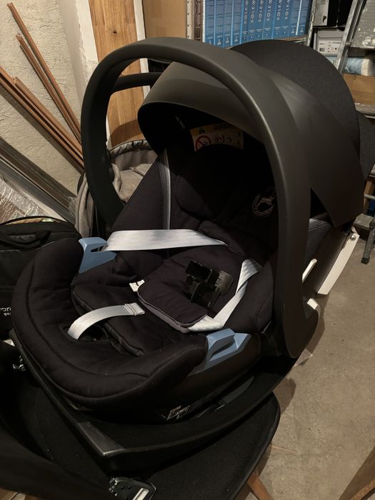 Cybex Aton 5 Isofix база+адаптори за количка