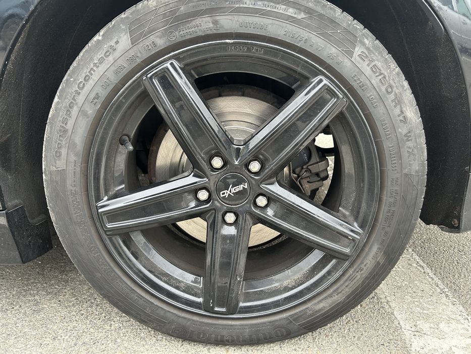 Jante + anvelope 5*108 215/50r17