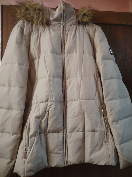 Calvin Klein  Пухено Ново Оригинално яке