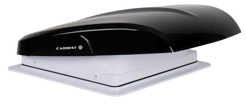 Люк за кемпер/каравана Carbest VanVent 40x40 с вентилатор и осветление