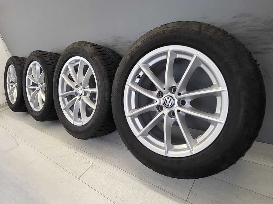 Roti/Jante VW 5x112 225/55 R17 Passat, Golf, Tiguan, Touran;  BMW Seria 5 (G30) Seria 6 (G32) Seria 7 (G11); Mercedes; Audi