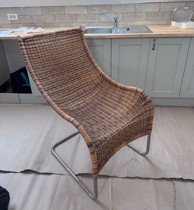 scaun ratan natural fotoliu sezlong