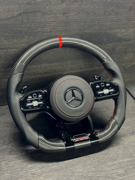 НОВ! НАЛИЧЕН AMG истински карбон carbon за Mercedes след 2012 година