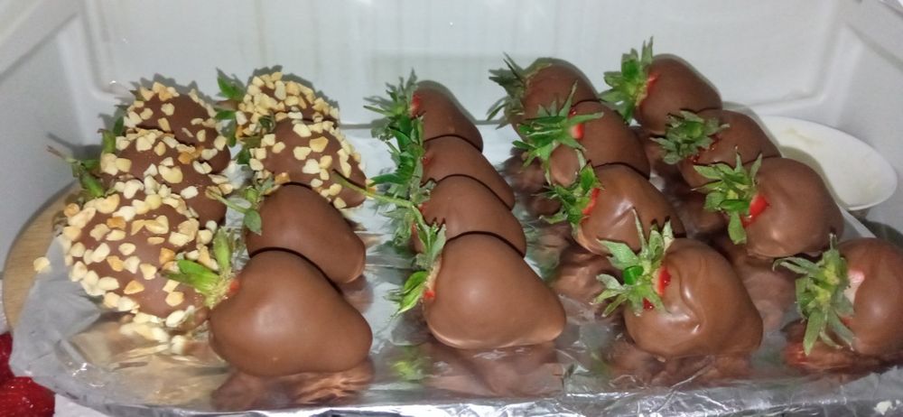 Клубника в шоколаде!