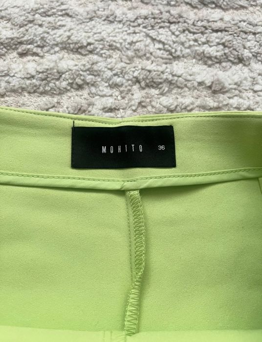 Fustă- pantalon verde lime