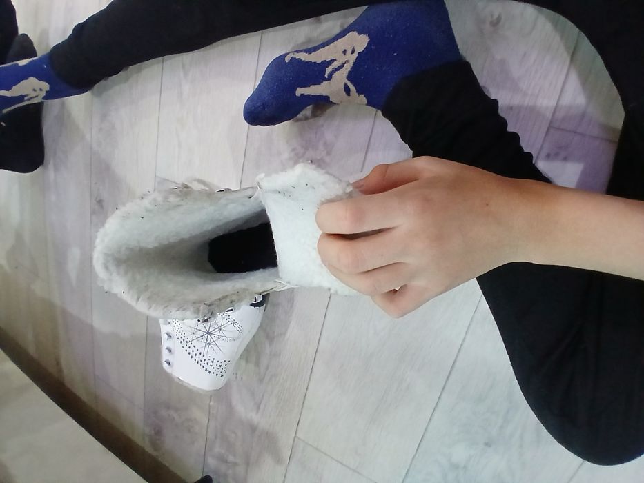 Коньки в хорошем состоянии