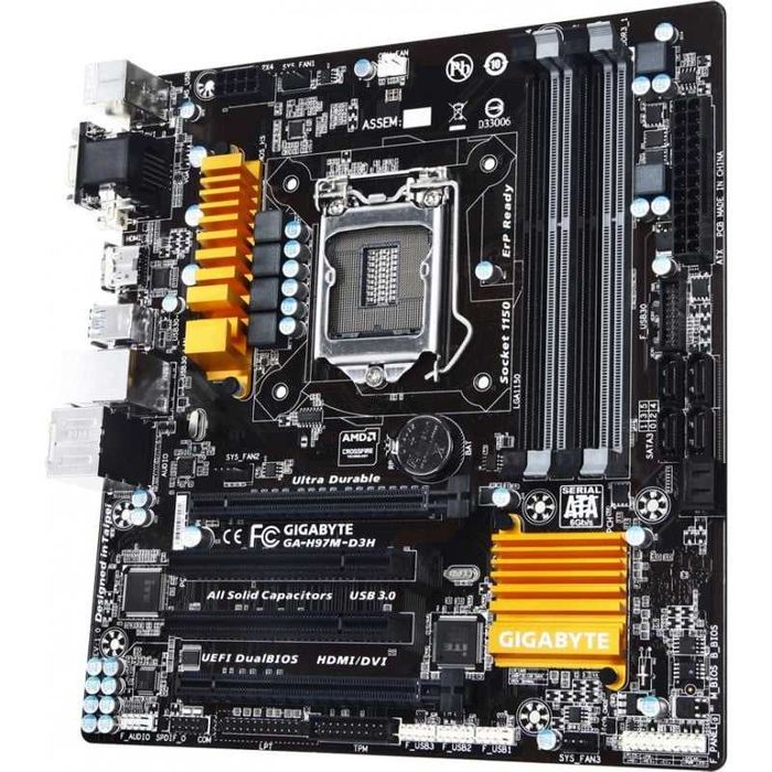 Gigabyte H97M i3-4160 cu 16gb ram