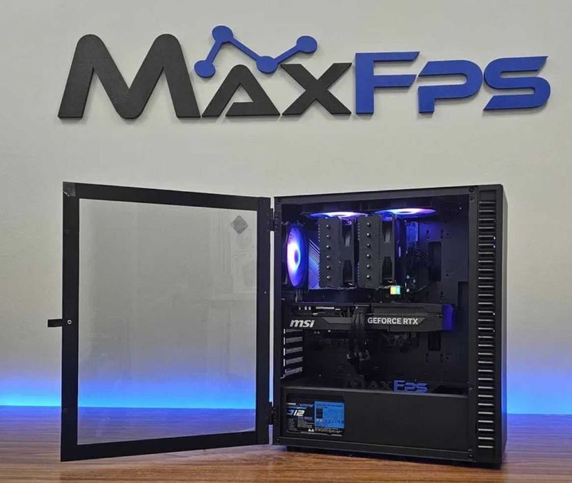 Геймърски Компютър! RTX 5080, Ryzen 7 9800X3D, 32 GB RAM - НОВ