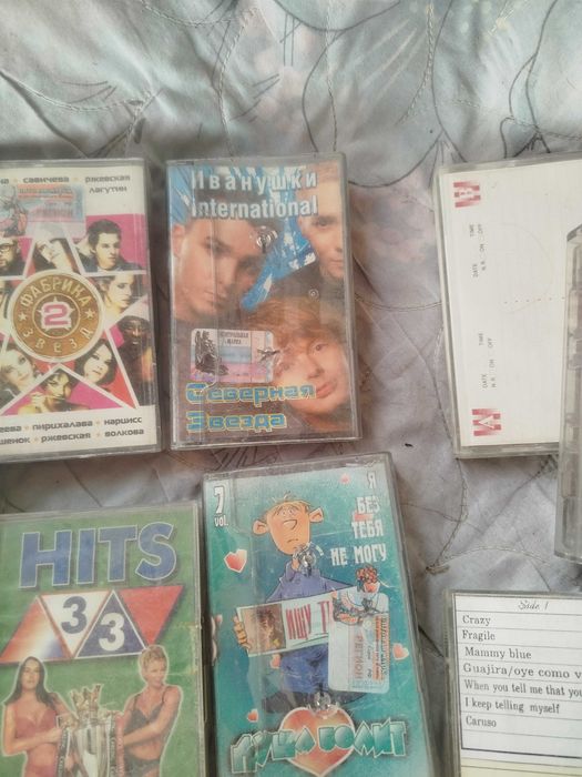 Аудио кассетты, 15 шт