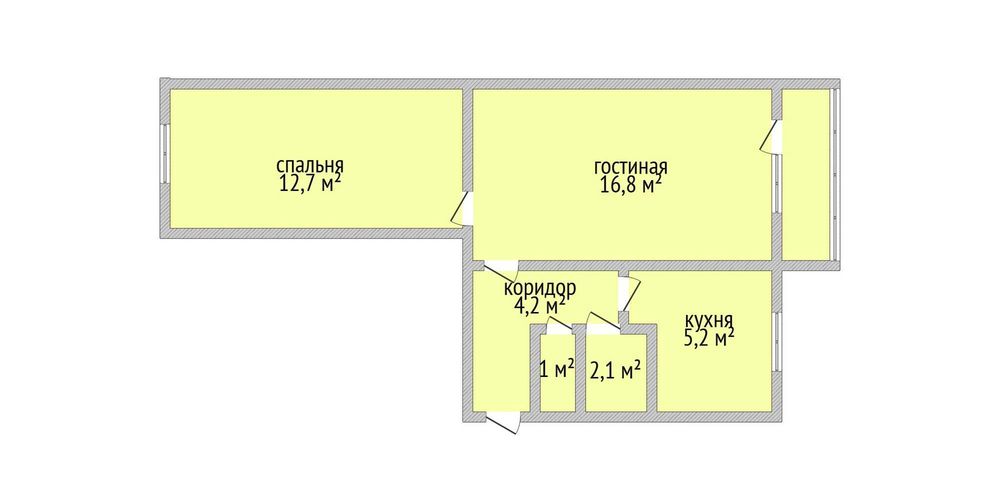 Продажа 2-комнатной квартиры