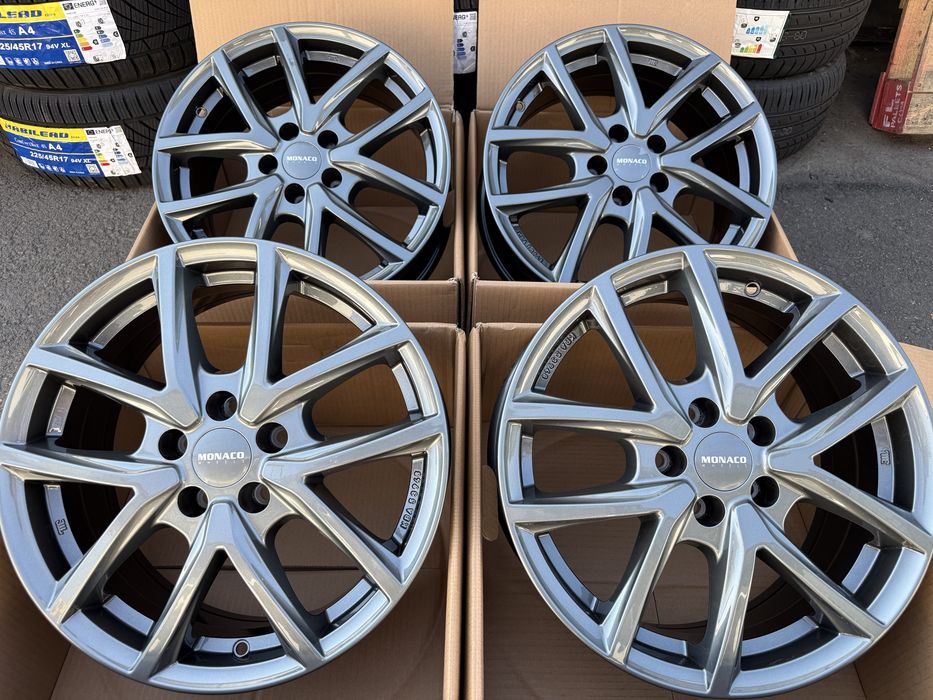Jante aliaj noi MONACO WHEELS 5x100 R16 - VW T-CROSS Taigo Skoda Kamik