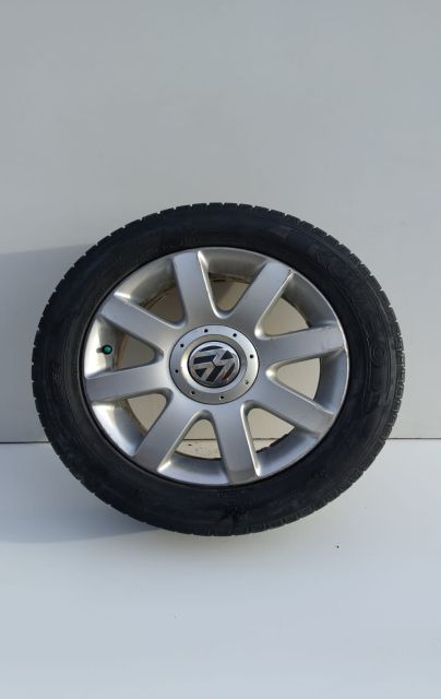 Set jante aliaj cu anvelope m+s, 5 X 112 / Kumho 205/55 R16 Volkswage