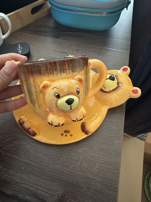 Детска чашка и чинийка