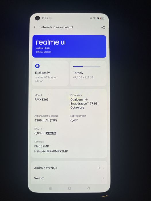 Realme gt master ca nou