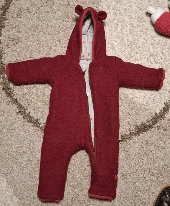 Combinezon de iarna, gros, din lana fiarta