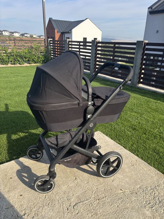 Cărucior Cybex Balios S cu landou - Negru - Stare foarte bună