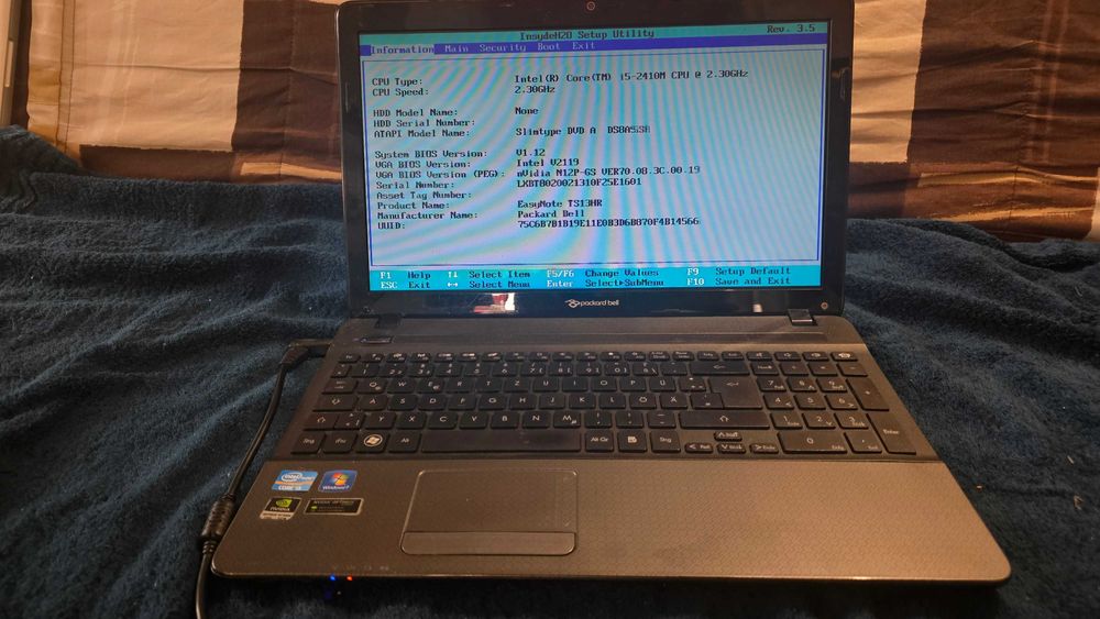 Packard Bell Easynote TS13hr - Tastatura DEFECTA