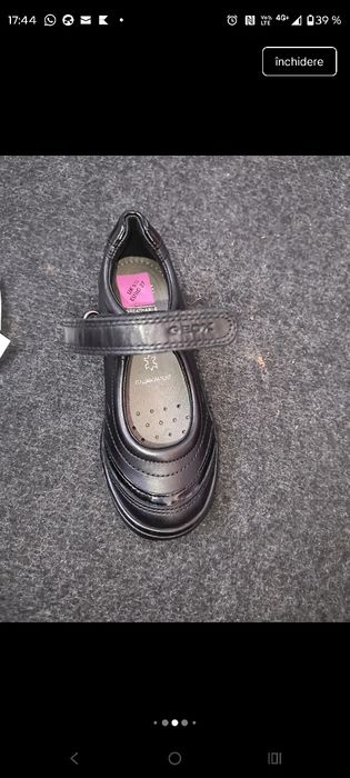 Balerini negri Geox mărimea 27