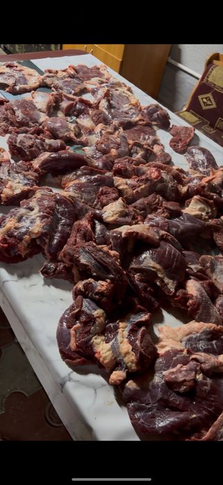 Мясо. Чистая мякоть.