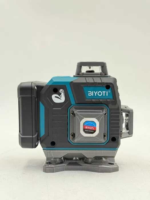 Лазерный уровень BIYOTI BYT-4H, 16 линий, Аккумуляторы 7500 mAh × 2