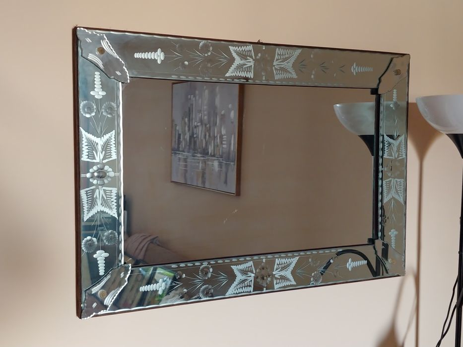 Oglinda cristal de perete-66x100 cm