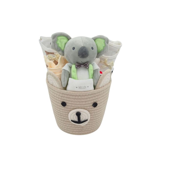Coșulețe cadou bebeluși – fete, băieți, neutre și gemeni BabyBear.ro
