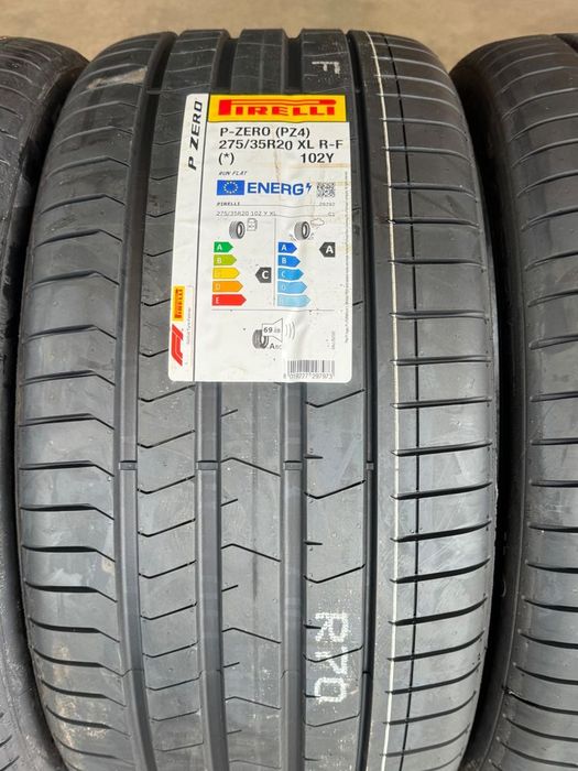 Vând set anvelope 245/40/20-275/35/20 Pirelli de vară noi cu runflat și omologare BMW