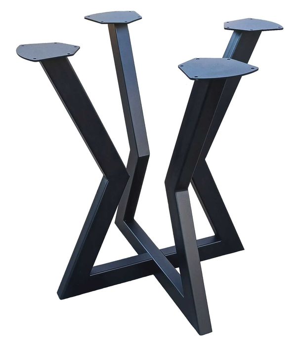 Поръчкови, дизайнерски и здрави. Метална основа за маса модел 019