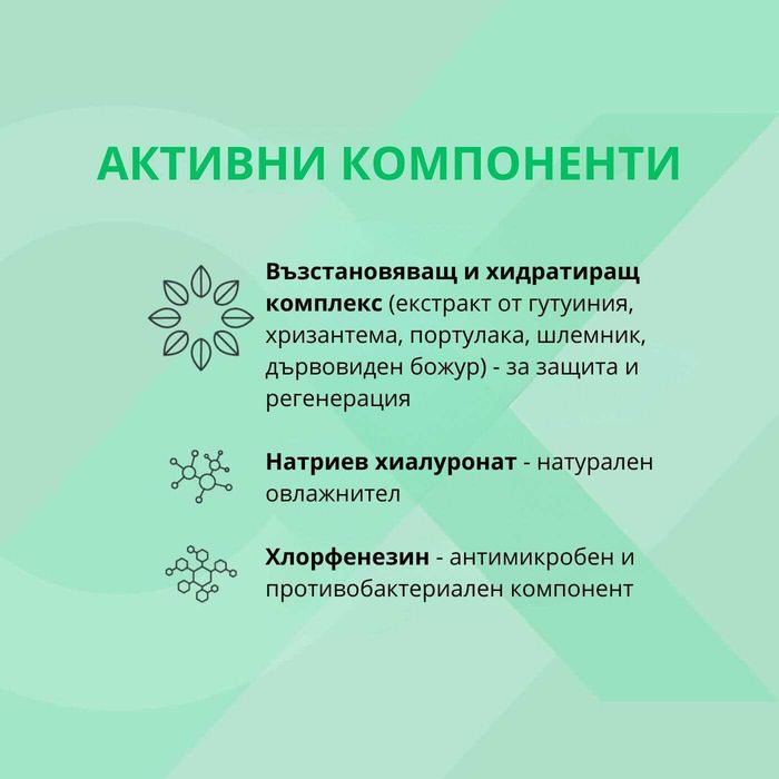 Аквагел / Крем за лице и очи TianDe Freshclick