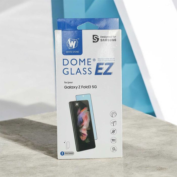 Стъклен Протектор - Galaxy Z Fold 3 5G Whitestone Dome EZ Glass -2 бр.