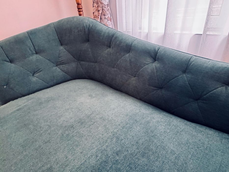Recamier Canapea Dreapta Retro 206 x 116 Cm Natürlich