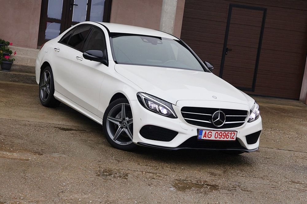 Mercedes-Benz C Mercedes C220 AMG Styling/5 butoane / head-up/ Burmester /RAR Efectuat