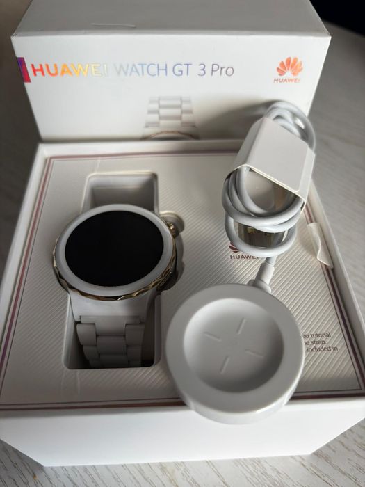 Huawei Watch GT 3 Pro Ceramic Alb – Ca Nou