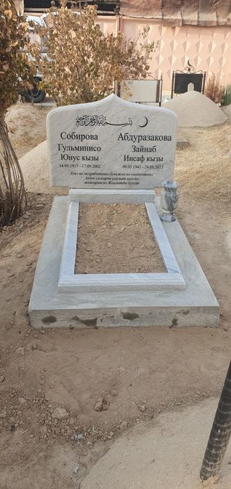 Qabr toshlari o'rnatsh