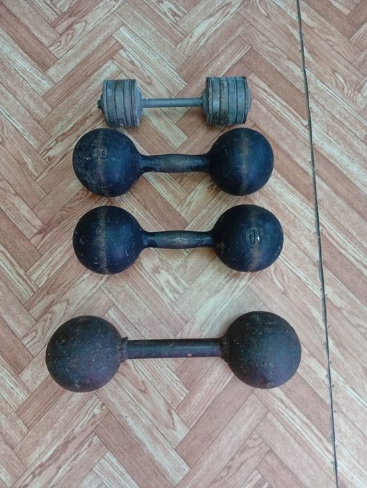 Гантели советские
