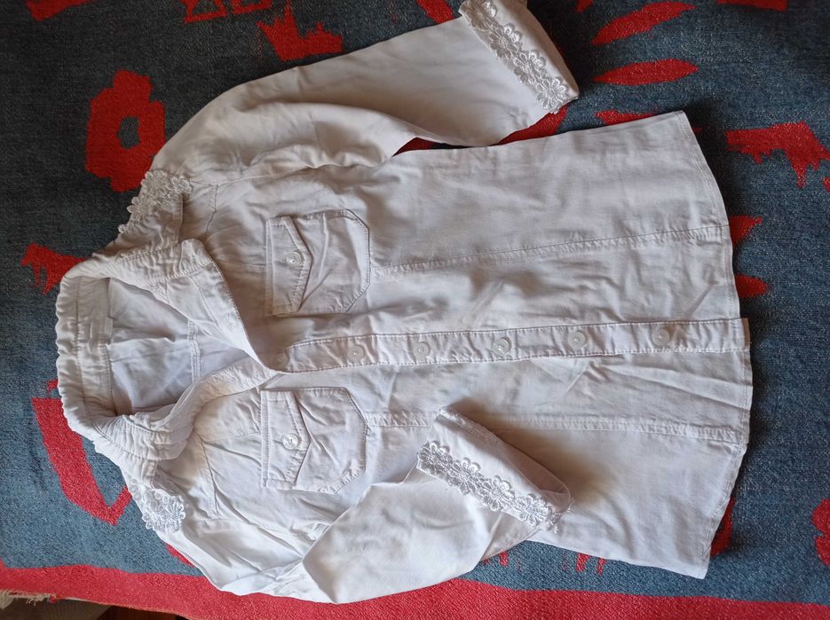 Блузки, рубашки школьные для девочек