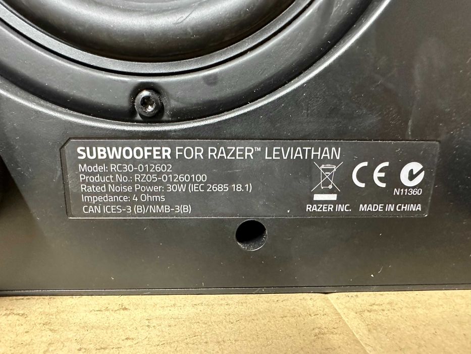 Razer Leviathan Rc30-012601 Black