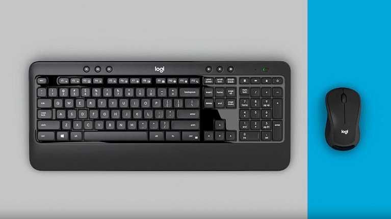 Беспроводная клавиатура и мышь - Logitech MK540