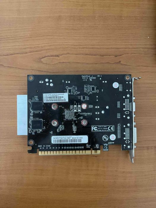 Видеокарта GT 730 4gb gddr5. Работи перфектно. Части.