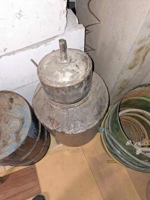 Cazan țuică din inox 50–60 L + răcitor cu serpentină din cupru