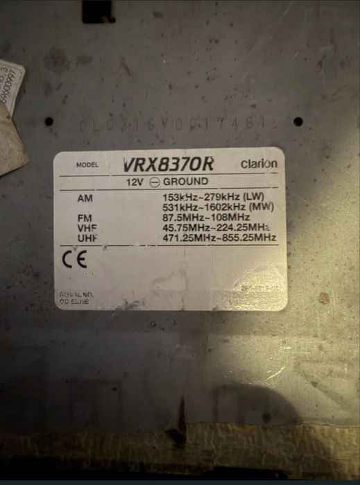 Clarion remote control