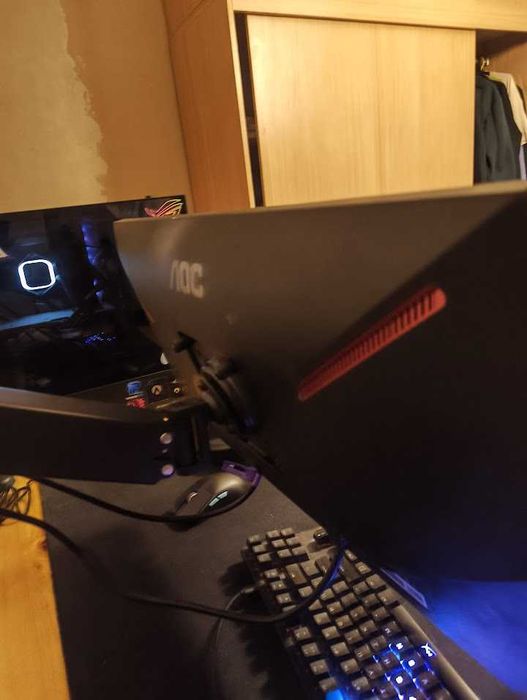 AOC - 25G3ZM/BK, 24.5'', 240Hz, 1ms, Freesync, черен