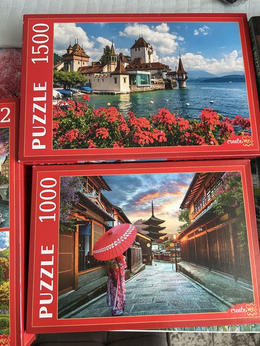 Продам пазлы разные